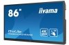 IIYAMA Monitor wielkoformatowy 85.6 cala TE8604MIS-B3AG INFRARED,4K,IPS,24/7,WiFi,7H,OPS SLOT